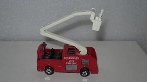 EARLY MATCHBOX SUPERFAST 1/75 SNORKEL FIRE ENGINE LOS ANGELES NO BOX MINT - Bild 1 von 6