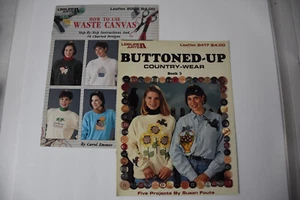 LEISURE ARTS Cross Stitch Patterns, Leaflets  Booklet  ~YOU PICK~ Shirt Theme - Picture 1 of 5