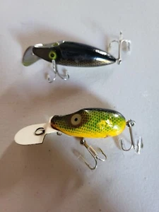 2 Imitation River Runt Unbranded.  One Shallow And One Deep. - Picture 1 of 10