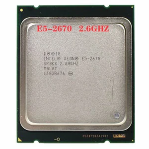 Intel Xeon E5-2670 2.60 GHz 8 Cores 20M LGA2011 8.00 GT/s SROKX CPU Processor - Picture 1 of 4