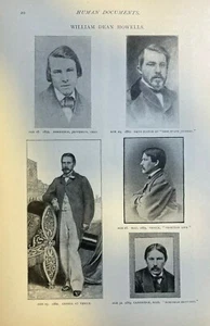 1893 Author William Dean Howells - Picture 1 of 2