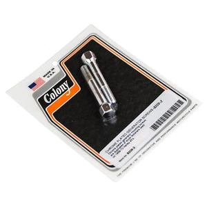 #8209-2 Generator Mounting Screws 1958-1973 Harley-Davidson 45's Chrome Colony M - Picture 1 of 1