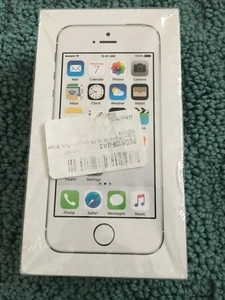 Apple IPhone 5s Original MT BOX Silver 16GB, instructions, 2-Apple stickers - Picture 1 of 5