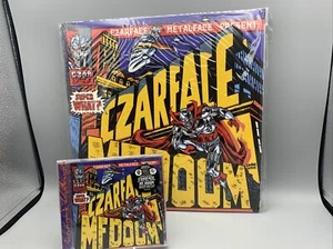 CZARFACE MF DOOM “Super What?” Yellow Sunburst Vinyl CD & Comic Book LP Bundle - Picture 1 of 1