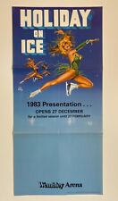Holiday On Ice 1983 Wembley Arena Window Poster - GC