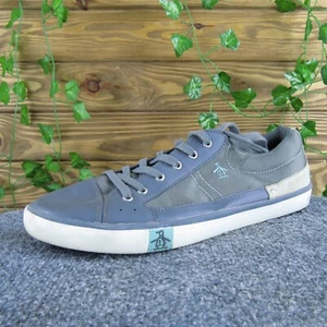 Penguin Sneaker Uomo Mission Pelle Grigio Taglia 10,5 Medium Usata Delicatamente 2025 - Foto 1 di 6
