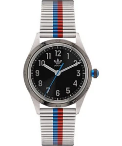 Adidas Originals Multicolour Unisexs Analogue Watch Code Four AOSY22525 - Picture 1 of 7
