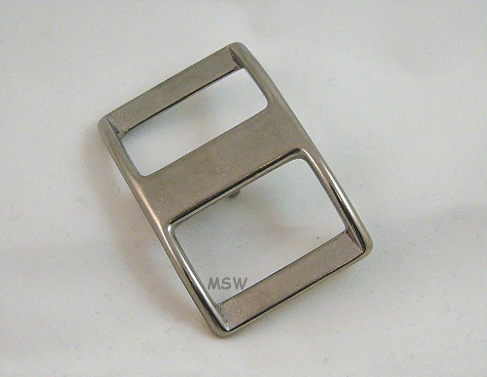 Conway Schnalle Schiffchenschnalle Edelstahl 1 1/2"