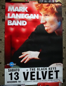 Mark Lanegan The Black Keys Original Poster 100 x 70 cm Italien 2004 Qotsa FOO - Bild 1 von 2