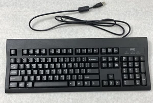Wyse 901716-06L USB Keyboard KU-8933 With PS/2 Port Black OEM New In Box - Picture 1 of 9