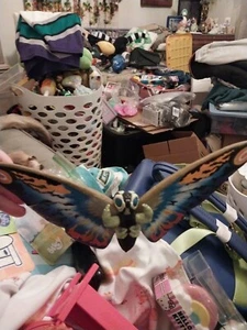 Godzilla Action Figure Mothra Rainbow Kaiji Bandai Toho 2002 Vinyl 10" - Picture 1 of 4