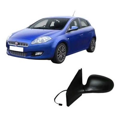 Retrovisore Elettrico Termico Sinistro SX per FIAT Bravo dal 2007 VERNICIABILE - Immagine 1 di 4