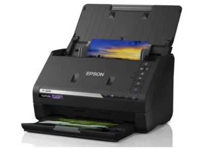 Epson Fastfoto FF-680W Wireless Photo & Document Scanner Black Japan New - Image 1 of 4