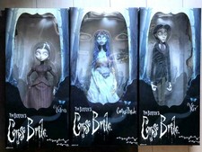 Corpse Bride Victor Emily Victoria Set of 3 Tim Burton Jun Planning Limited Used