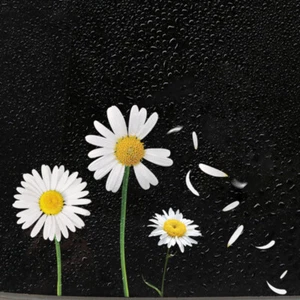 Calcomanía floral de vinilo para coche margarita - pegatina Dreamer Life para mujer duradera impermeable - Imagen 1 de 7