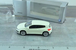 Norev Volkswagen Scirocco Diecast Metal White 1/64 Scale - Picture 1 of 3