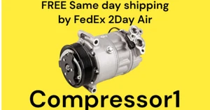 AC Compressor For Jaguar XJ 5.0L 2011-2016, Range Rover 5.0L 2010-2012 - Picture 1 of 2