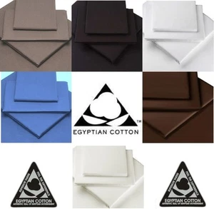 100% EGYPTIAN COTTON 16" 40cm EXTRA DEEP Fitted Sheets - Picture 1 of 7