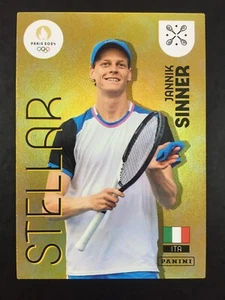 Jannik Sinner Card Panini Paris 2024 #72 / Olympic Games / Olympic Games - Picture 1 of 4