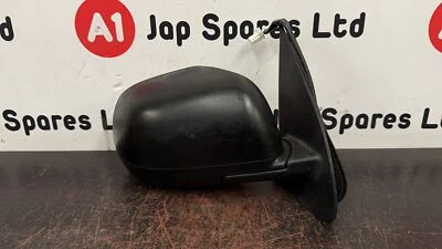 2011-2016 NISSAN MICRA K13 OS DRIVERSIDE BLACK 5 WIRE ELECTRIC DOOR WING MIRROR - Image 1 of 2