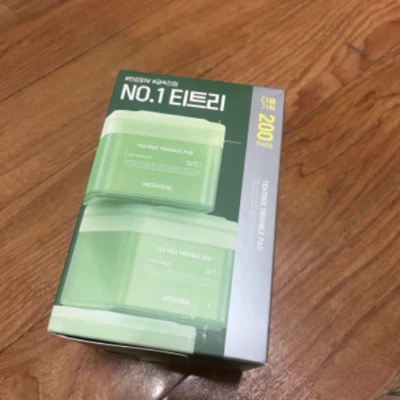 Mediheal Tea tree soothing pad double plan 200 sheets - Image 1 of 4