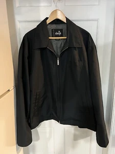Vintage Levis Silver Tab Trucker /  Mechanic Jacket Black Sz XL - Picture 1 of 12