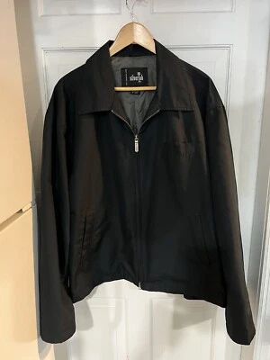 Chaqueta de camionero/mecánica vintage Levis Silver Tab negra talla XL Foto 1 de 4