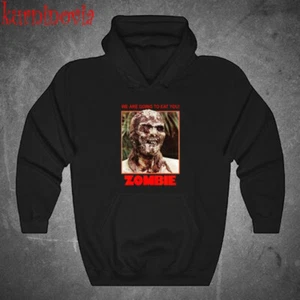 Lucio Fulci's Zombie Horror Movie Black Size S to 3XL - Picture 1 of 1