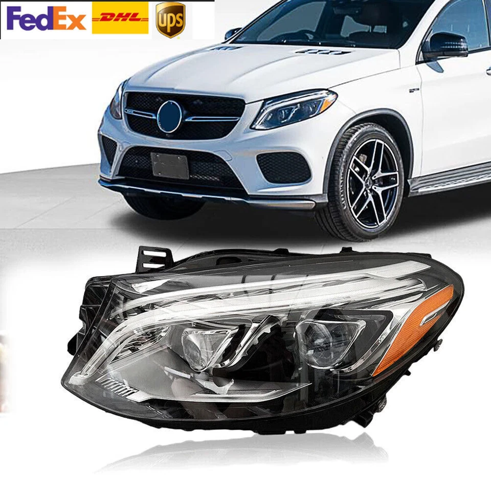 2015-2018 For Mercedes-Benz GLE LED Headlight Headlamp Left Driver Side US Spec - Image 1 of 4