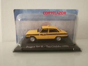 PEUGEOT 504 SL TAXI CORDOBA 1999 IXO 1/43 NUEVO NEW MINT IN BLISTER - Imagen 1 de 4