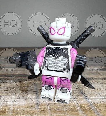 **NEW** 100% LEGO Gwenpool Marvel Universe Minifigure - Image 1 of 4