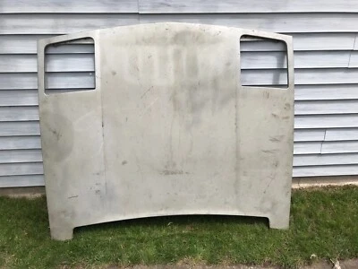 1984-1988 Pontiac Fiero Hood, Silver, Used, LOCAL PICKUP ONLY - Изображение 1 из 4