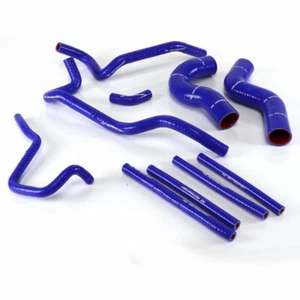 MANGUERAS CALENTADOR RADIADOR DE SILICONA M2 APTO SUBARU IMPREZA GC8 V1 V2 92-95 AZUL Y3636 - Imagen 1 de 1