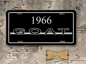 Pontiac 1966 GTO GOAT Novelty License Plate - Picture 1 of 1