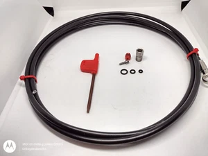 Kit de manguera hidráulica para pinza monobloque Sram eTap S900 frenos de carretera 2 m negro - Imagen 1 de 5
