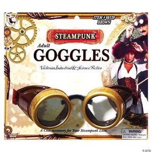 Adult Steampunk Goggles - Picture 1 of 1