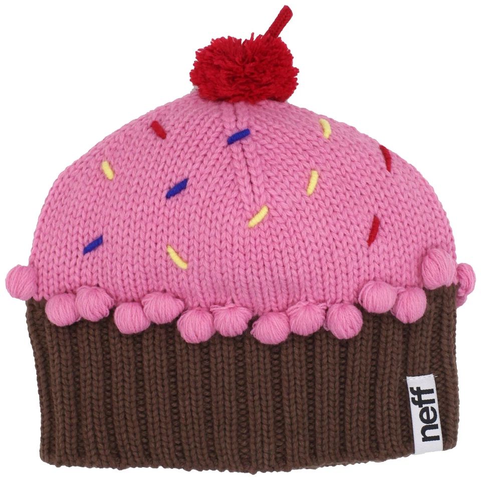 Gorro para mujer Cupcake Gorro Fresa Talla Única Foto 1 de 1