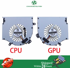 NEW CPU fan & GPU Fan for EVGA SC17 left & right DC5V 0.45A PLA08010S05HH GTX980 - Picture 1 of 3