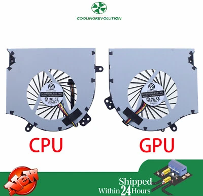 NEW CPU fan & GPU Fan for EVGA SC17 left & right DC5V 0.45A PLA08010S05HH GTX980 - Image 1 of 3