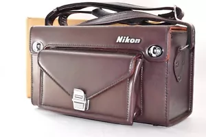 Nikon FB-17 Leather Case Shoulder BAG for Film Camera from JAPAN "Mint" #25021 - Picture 1 of 17
