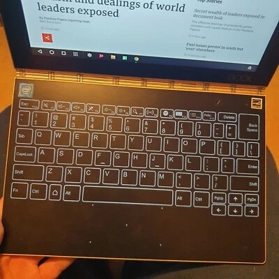 Lenovo Yoga Book Tablet Android Champagne Gold 64gb with original accesories  - Image 1 of 4