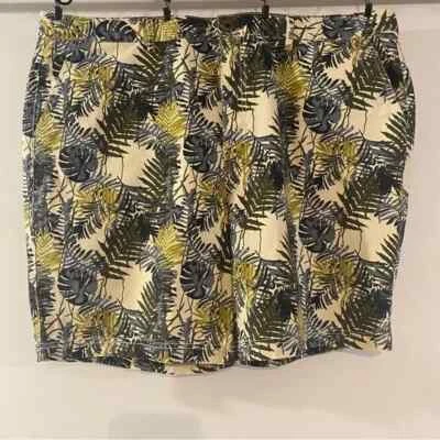 Weatherproof Vintage Tropical Print Flat Front Shorts Size 42 Foto 1 de 4
