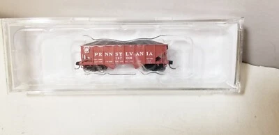Bowser Trains 38173 N Scale Pennsylvania RR Shadow Keystone GLa Hopper 167008 - Image 1 of 4