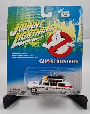 GHOSTBUSTERS CADILLAC AMBULANCE  2003 JOHNNY LIGHTNING   1:64  - Image 1 of 4