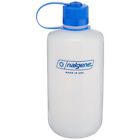 Nalgene HDPE Plastic Ultralight Narrow Mouth Water Bottle - Clear