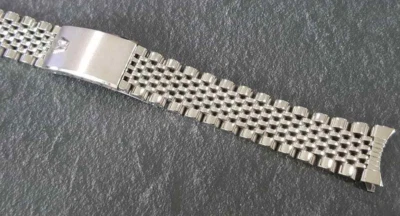 PULSERA CUENTAS DE ARROZ Rado Sea Horse Caballo Púrpura 18MM Extremo Curvo Eslabones Sólidos. Foto 1 de 4