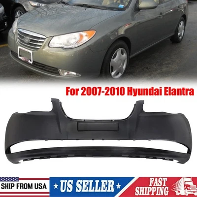 Primed Front Bumper Cover For Hyundai Elantra 2007-2010 865112H000 Foto 1 de 4