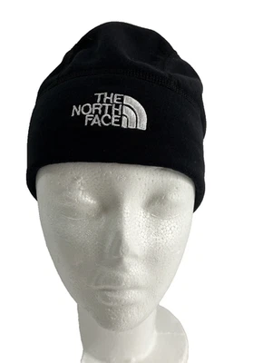 Шляпа мужская North Face черная с серым логотипом флисовая шапочка для походов на открытом воздухе повседневная сделано в США - Изображение 1 из 4