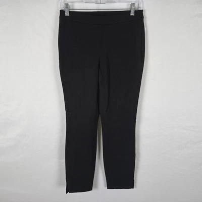 Nordstrom 1901 Dress Pants Women's 2 Black Flat Front High Rise Ankle NWT - Image 1 of 4