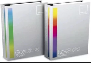 Pantone Goe Sticks Coated Plus My Pantone Palette Chips Color Reference Book - Picture 1 of 1